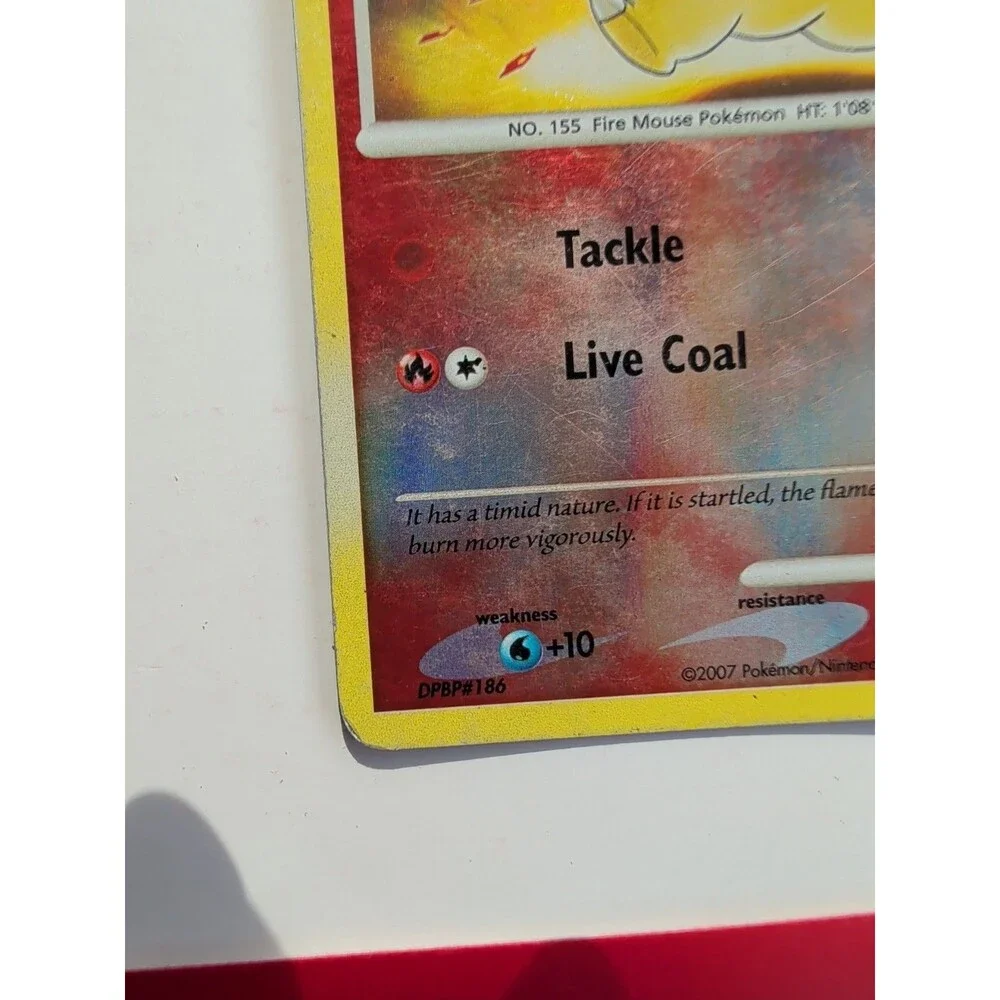 ​Cyndaquil 79/123 Mysterious Treasures Reverse Holo Pokemon Card 2007 NM